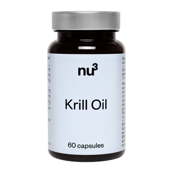 Confezione delle capsule di olio di krill nu3