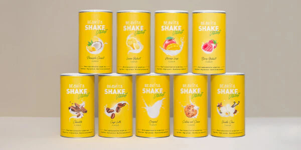 Beavita shake in 9 gusti diversi